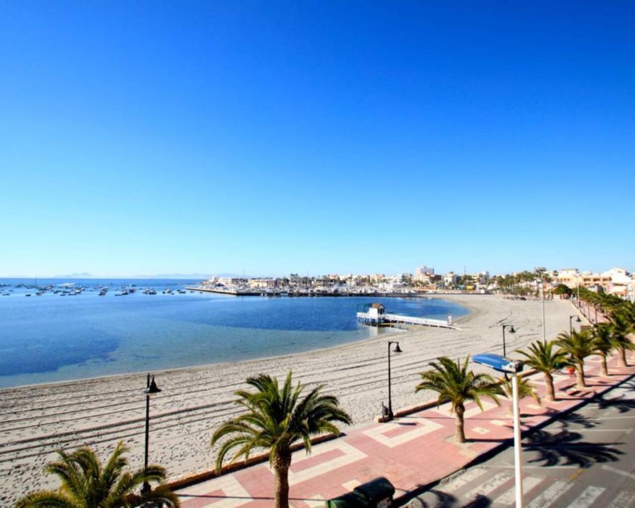 La Ribera - Terraza, Piscina Y Playa Lägenhet San Javier Exteriör bild