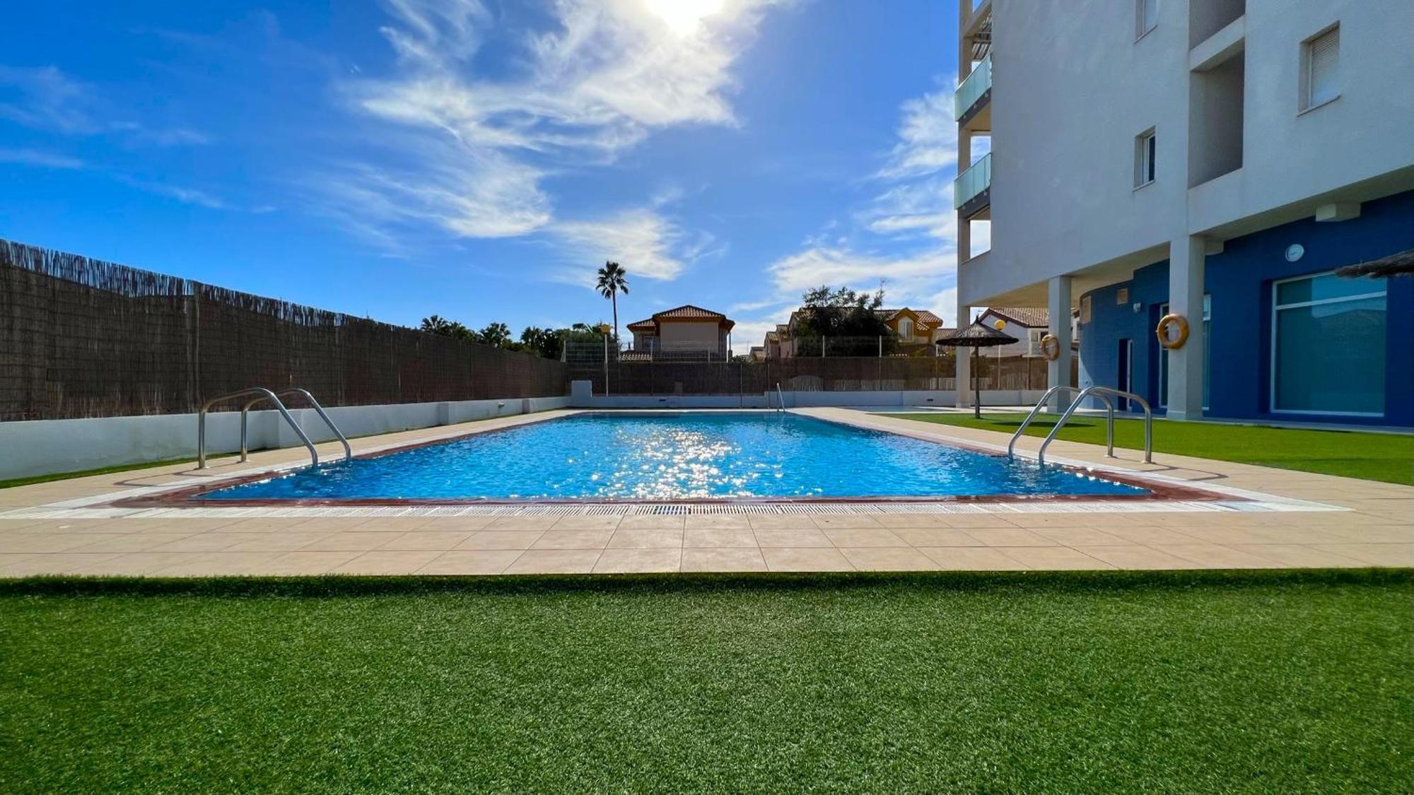 La Ribera - Terraza, Piscina Y Playa Lägenhet San Javier Exteriör bild